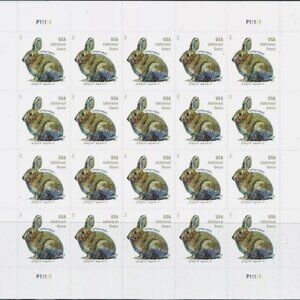 2021 Rabbit Stamps 50 Books of 1,000 Stamps